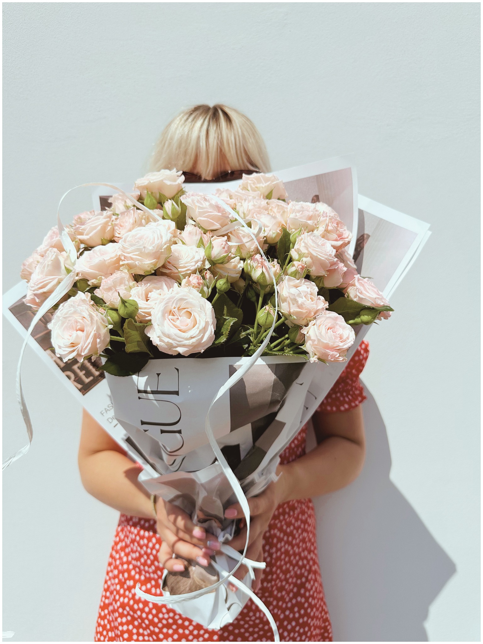 vogue bukiet z róż