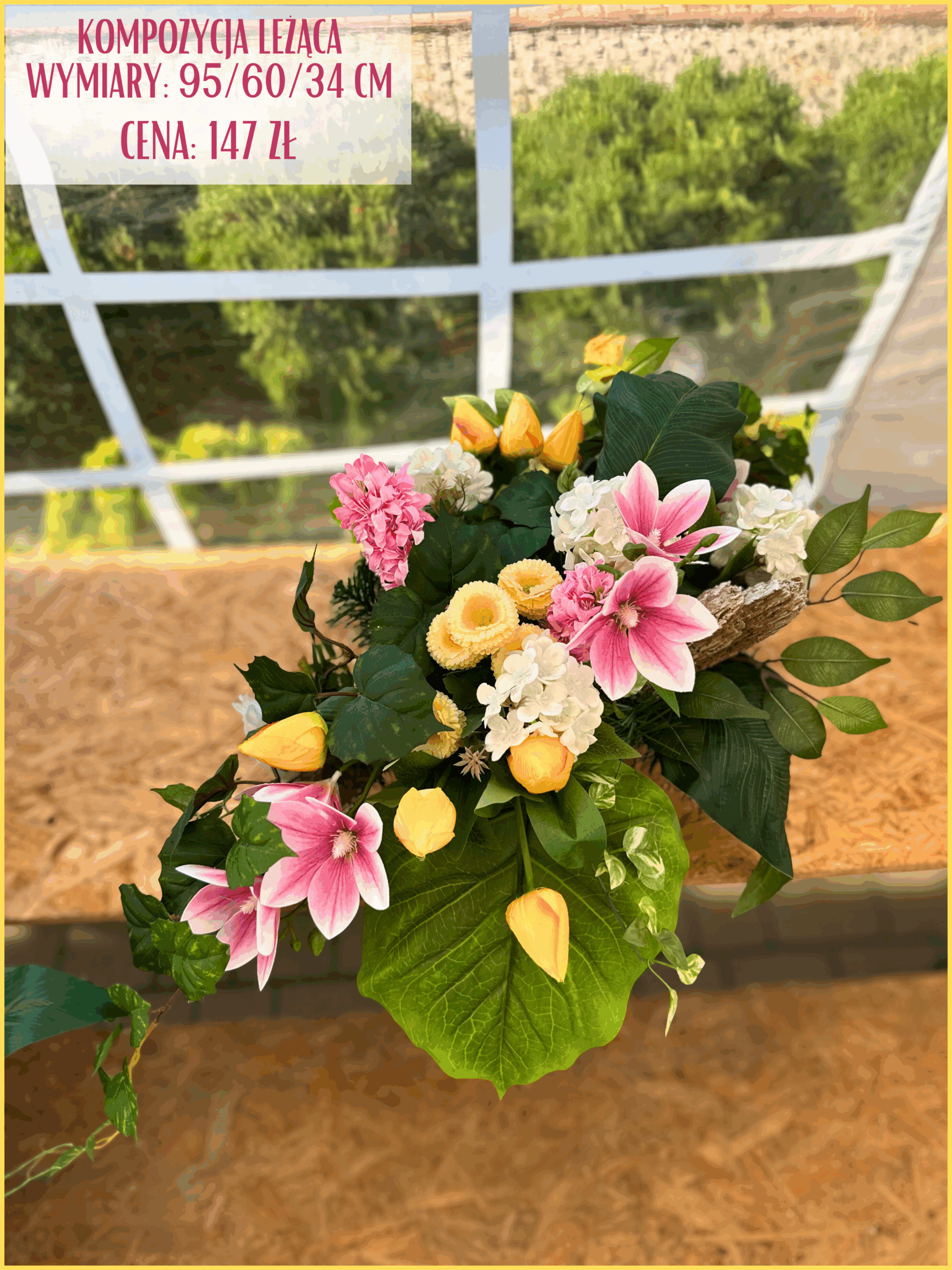 Kompozycje nagrobne – tradycja i elegancja