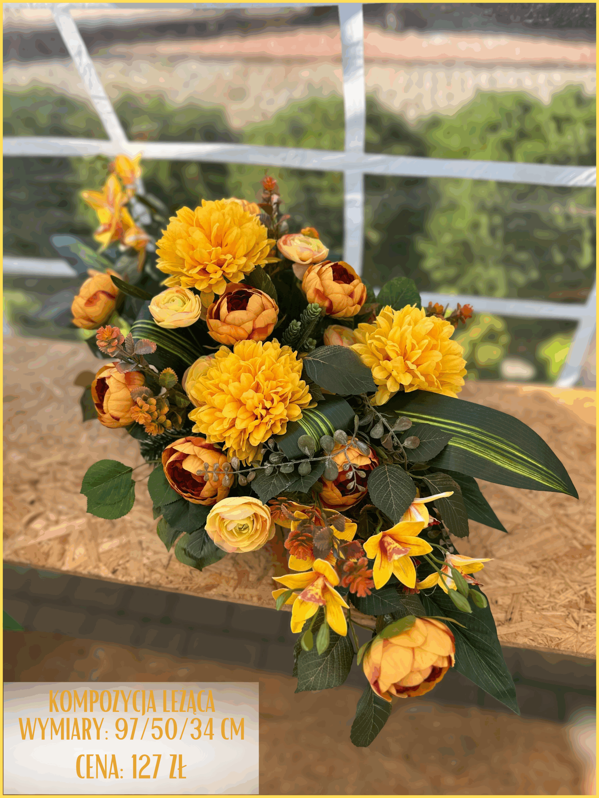 Wieniec nagrobny na Wszystkich Świętych