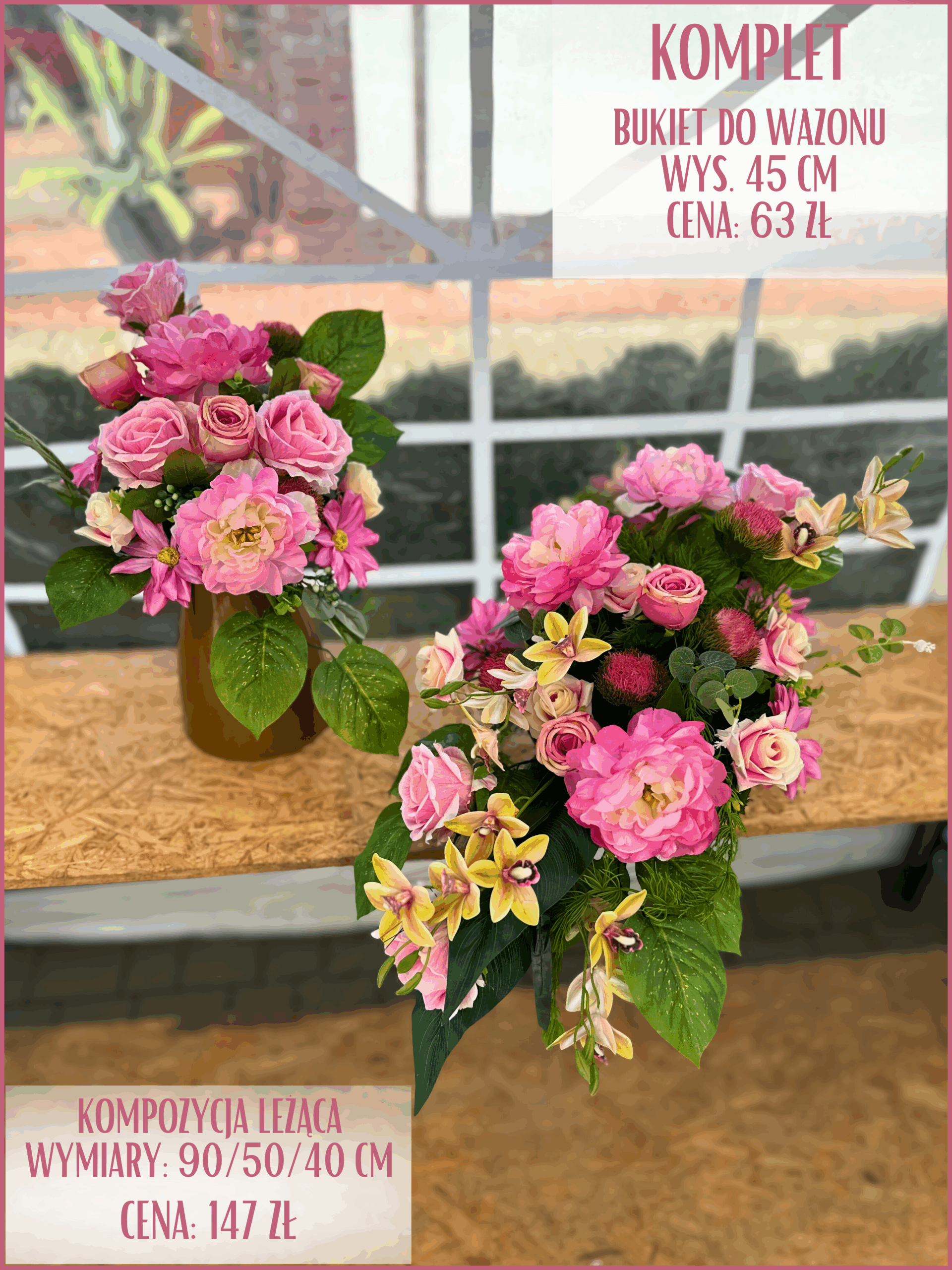 Stroiki kwiatowe – piękne kompozycje nagrobne