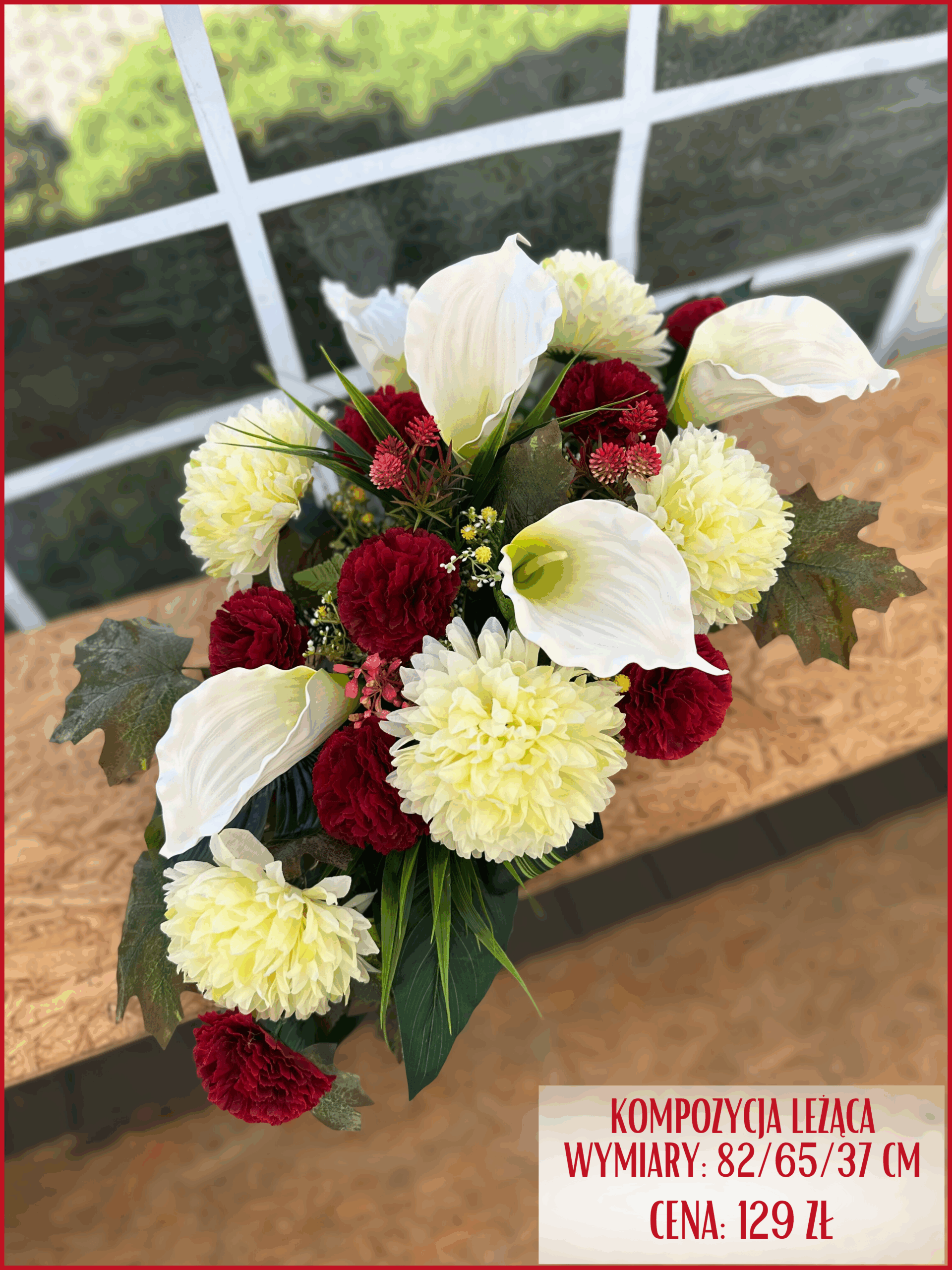 Kompozycje kwiatowe na groby – pamięć o bliskich