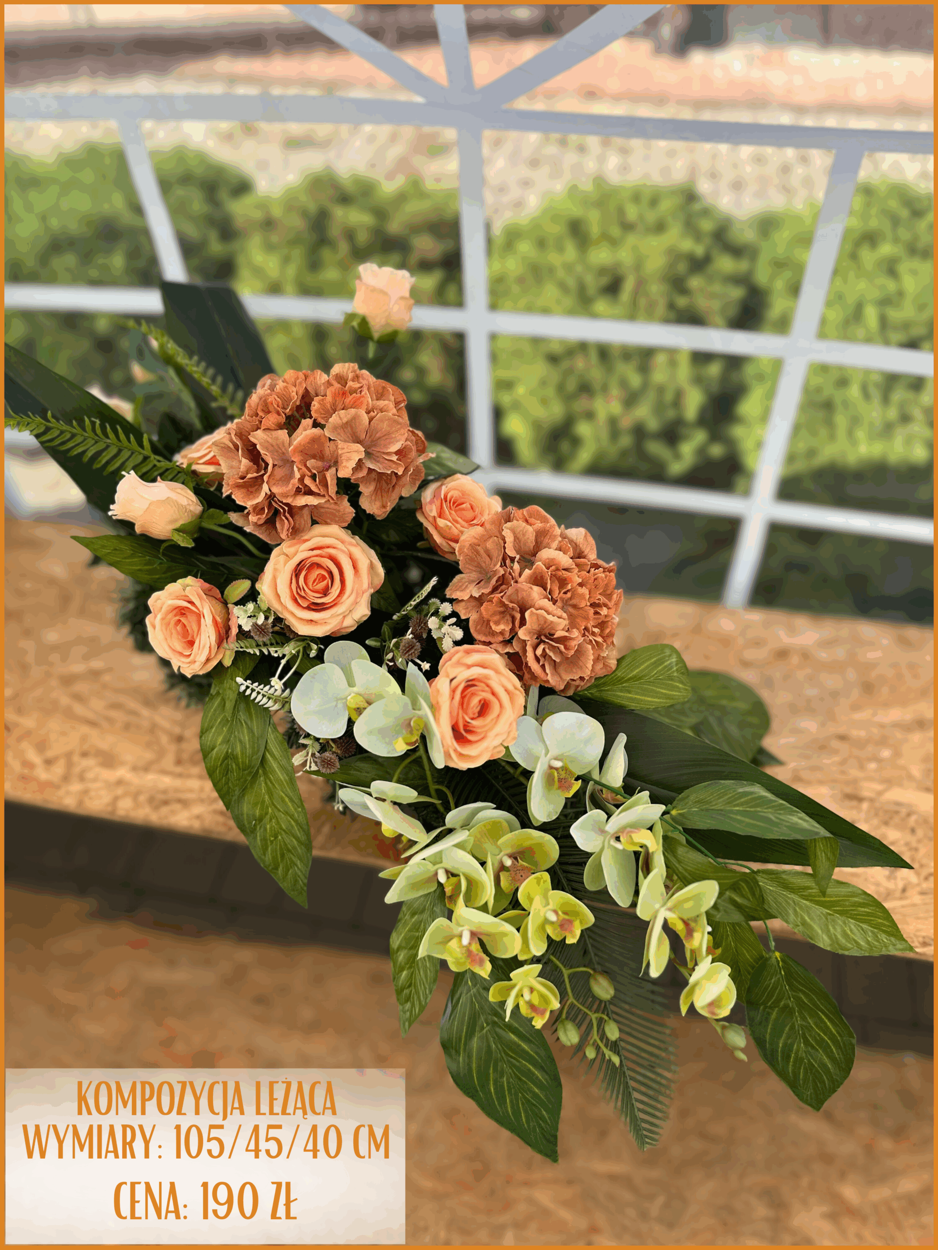 Stroiki i dekoracje nagrobne na zamówienie