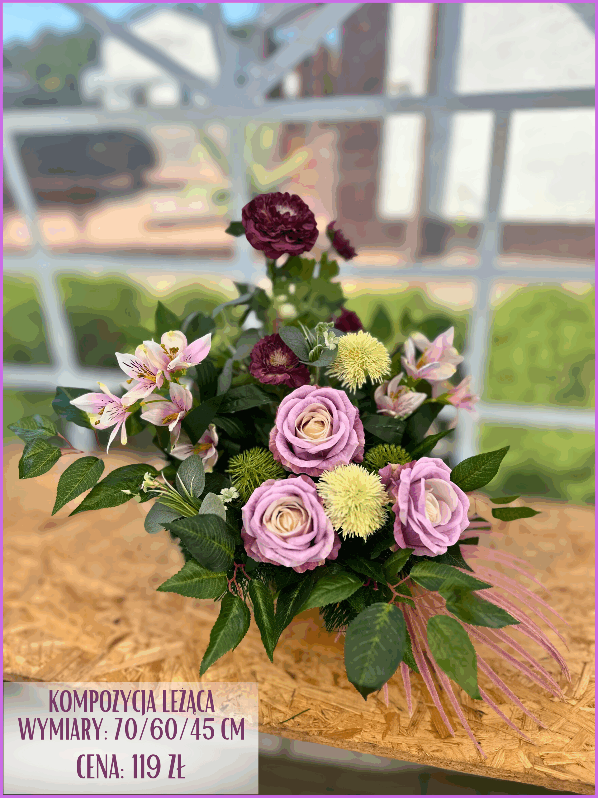 Piękne kompozycje kwiatowe na groby bliskich