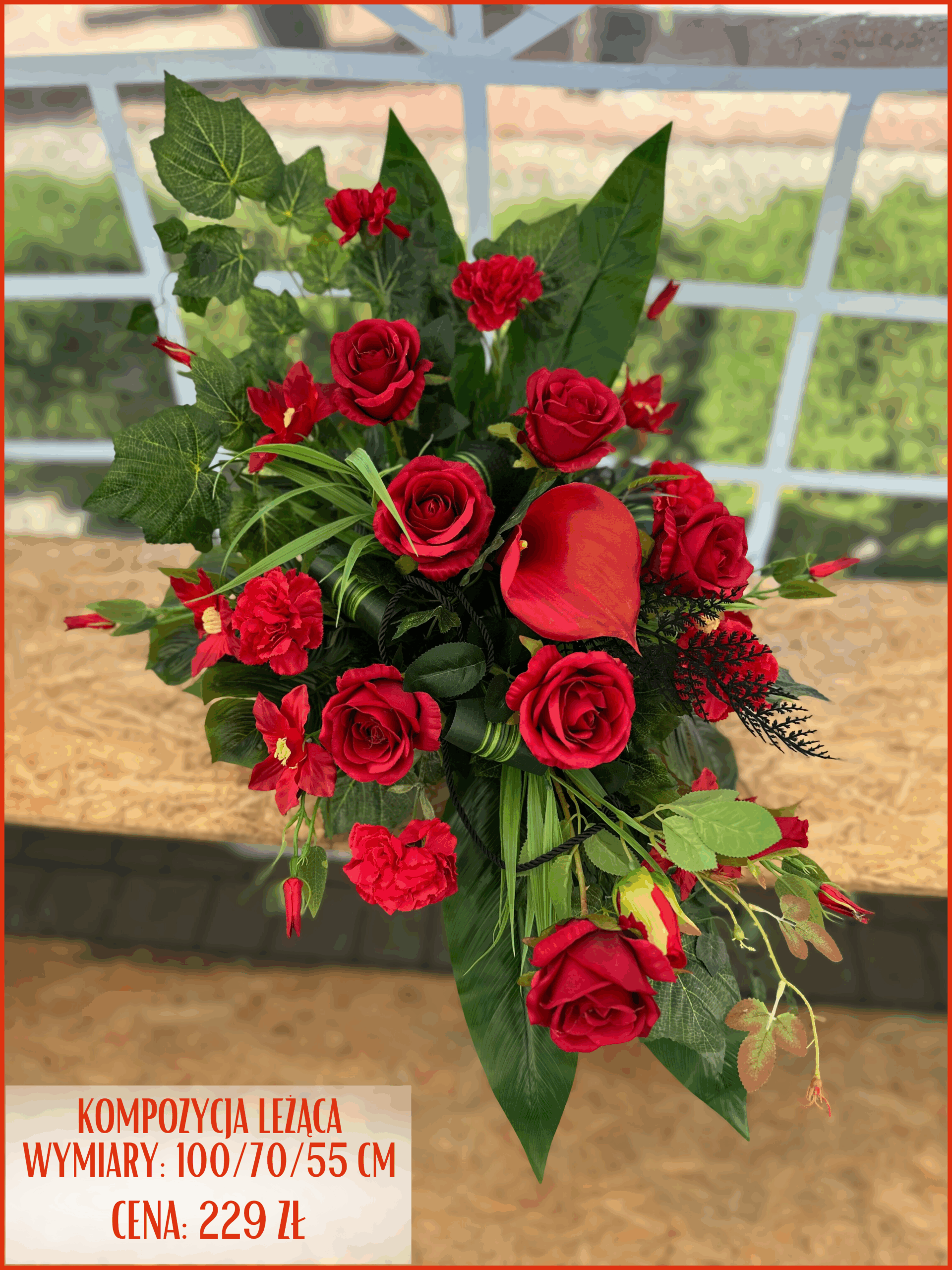 Kompozycje nagrobne na Wszystkich Świętych