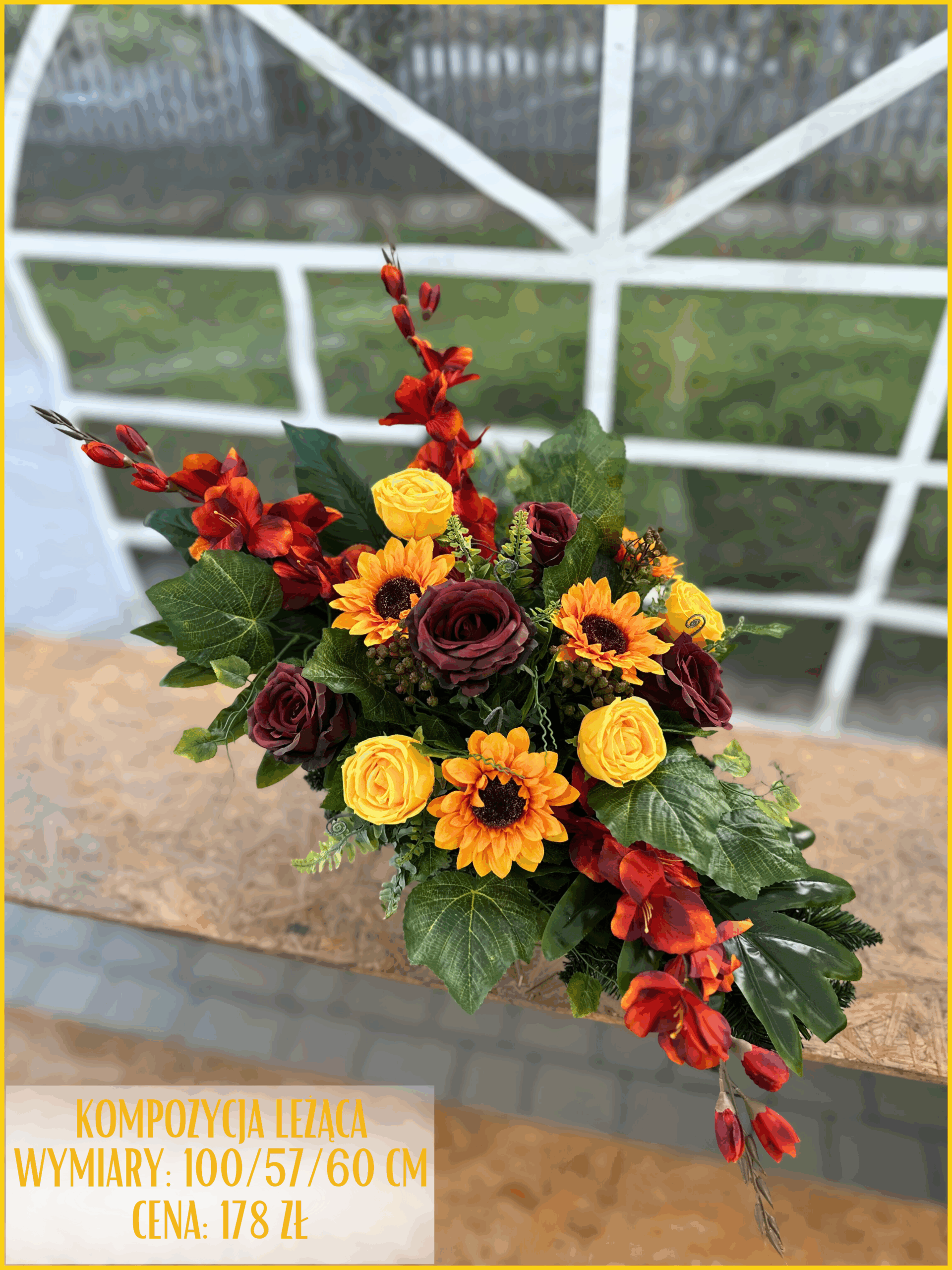 Kompozycje nagrobne tworzone z pasją – piękno i trwałość na dłużej.